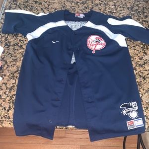 New York Yankees Button Down Phil Hughes Stitched Jersey